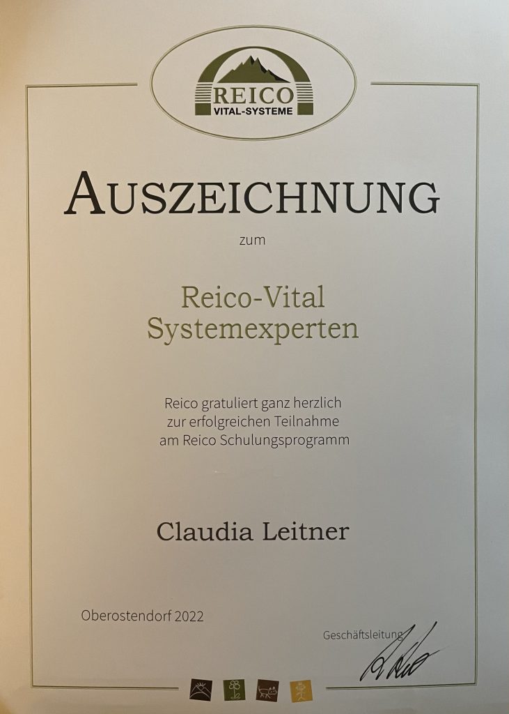 Reico Vital Systemexperte_Claudia Leitner